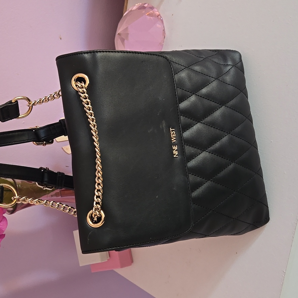 Nine West Black Backbag